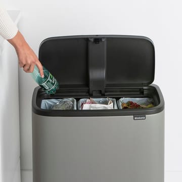 Bo touch bin 3x11 liter - Mineral concrete grey - Brabantia