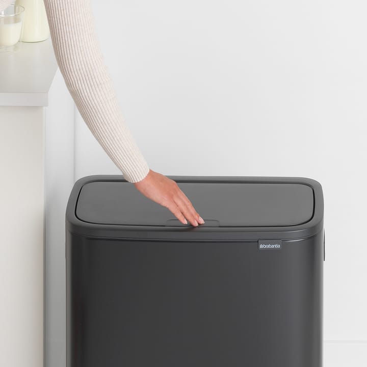 Bo touch bin 60 L, Matt svart Brabantia