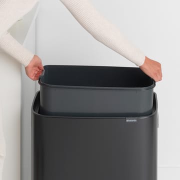 Bo touch bin 60 L - Matt svart - Brabantia