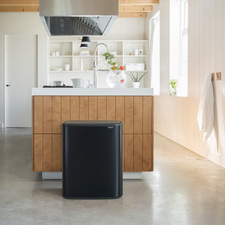 Bo touch bin 60 L, Matt svart Brabantia