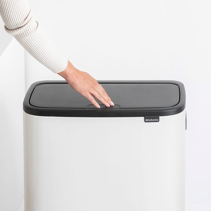 Bo touch bin high 2 x 30 L, Hvit Brabantia