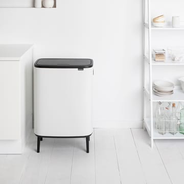 Bo touch bin high 2 x 30 L - Hvit - Brabantia