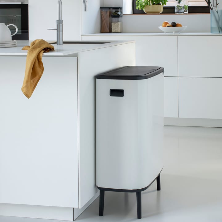 Bo touch bin high 2 x 30 L, Hvit Brabantia