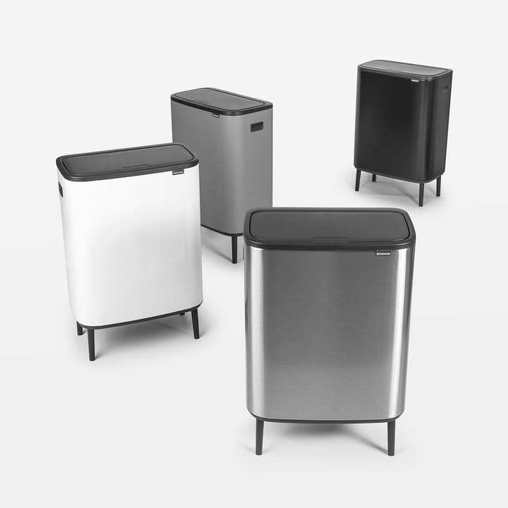 Bo touch bin high 2 x 30 L, Hvit Brabantia