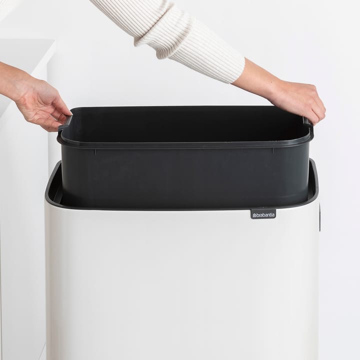 Bo touch bin high 60 L, Hvit Brabantia