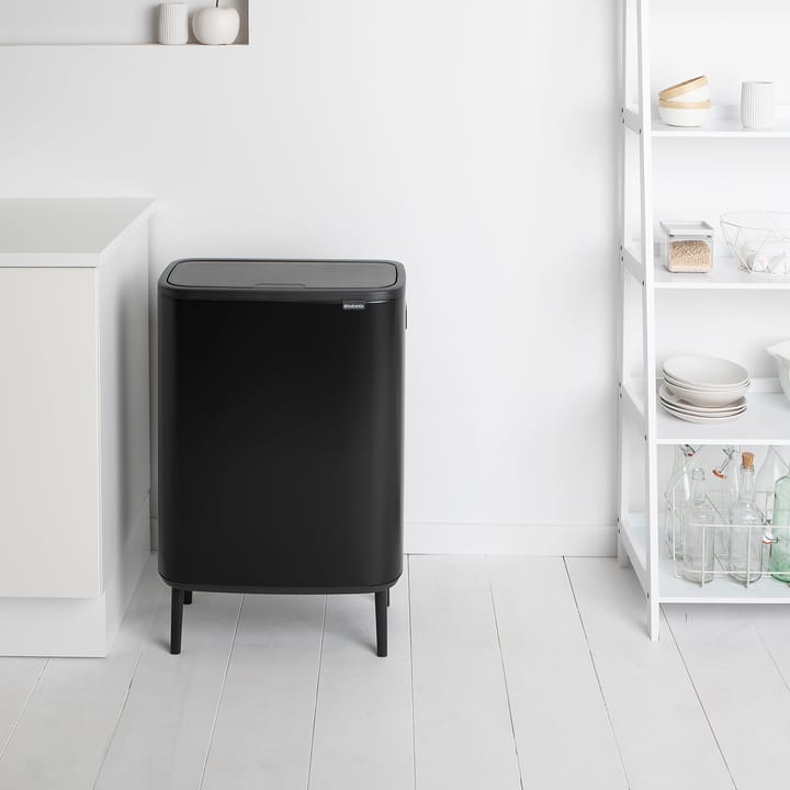 Bo touch bin high 60 L, Matt svart Brabantia