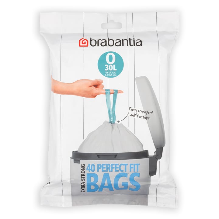 Brabantia avfallspose, 30 liter | O 40 stk. Brabantia