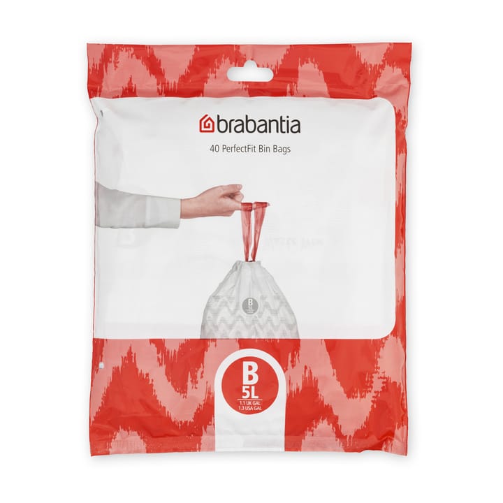 Brabantia PerfectFit avfallspose 40 stk. - 5 liter - Brabantia