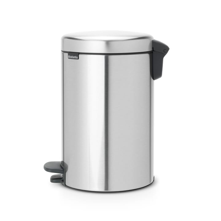 New Icon pedalbøtte 12 liter, matt steel fingerprint proof Brabantia