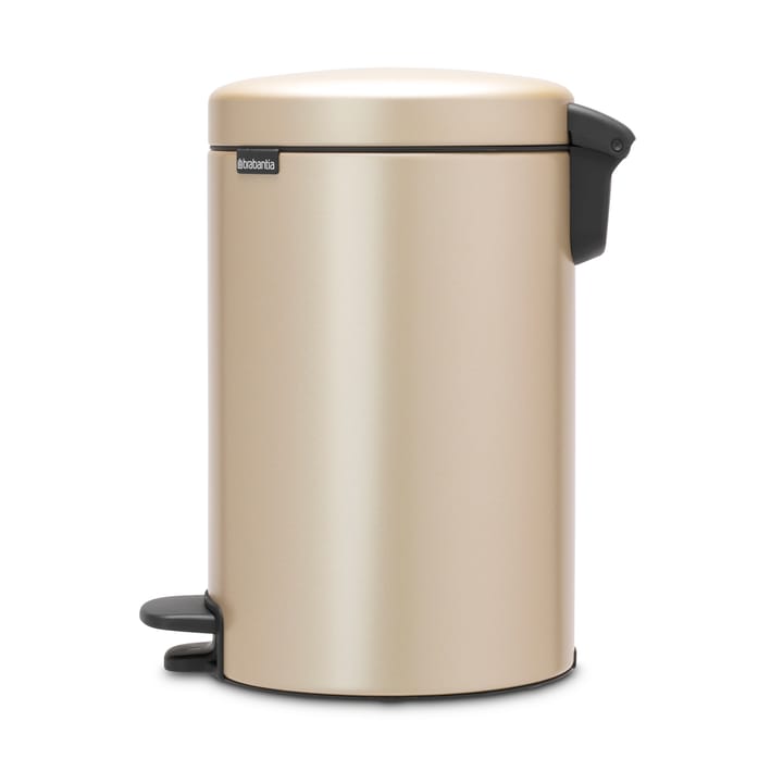 New Icon pedalbøtte 12 liter, Metallic Gold Brabantia