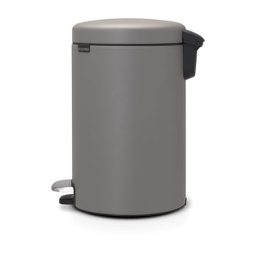 New Icon pedalbøtte 12 liter - Mineral concrete grey - Brabantia