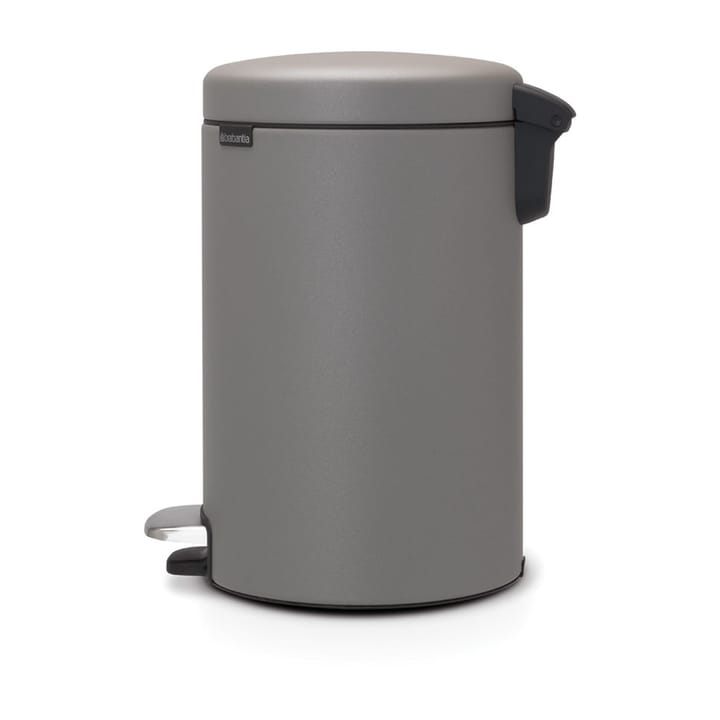 New Icon pedalbøtte 12 liter, Mineral concrete grey Brabantia