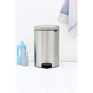 New Icon pedalbøtte 20 liter - Matt steel fingerprint proof - Brabantia