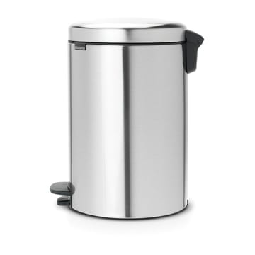 New Icon pedalbøtte 20 liter - Matt steel fingerprint proof - Brabantia