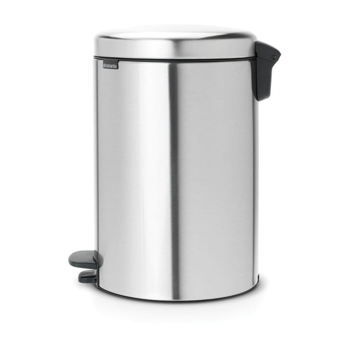 New Icon pedalbøtte 20 liter, Matt steel fingerprint proof Brabantia