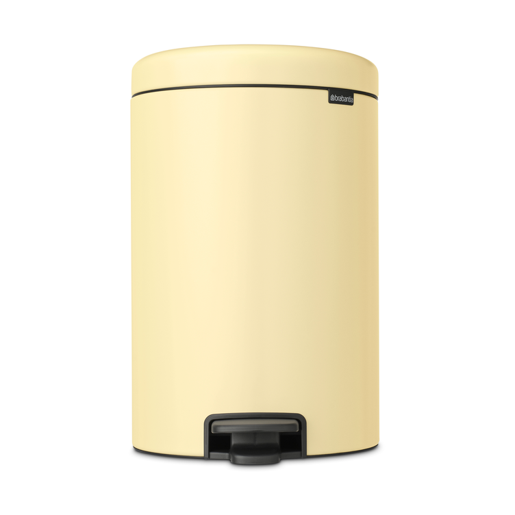 Brabantia New Icon pedalbøtte 20 liter Mellow Yellow