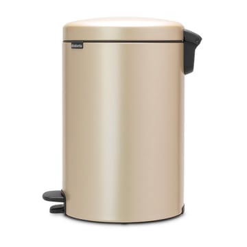 New Icon pedalbøtte 20 liter - Metallic Gold - Brabantia