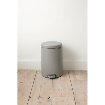 New Icon pedalbøtte 20 liter - Mineral concrete grey - Brabantia