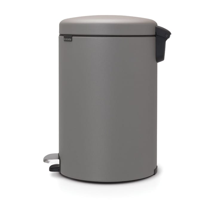 New Icon pedalbøtte 20 liter, Mineral concrete grey Brabantia