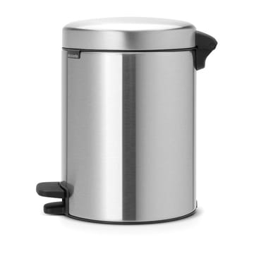 New Icon pedalbøtte 5 liter - Matt steel fingerprint proof - Brabantia