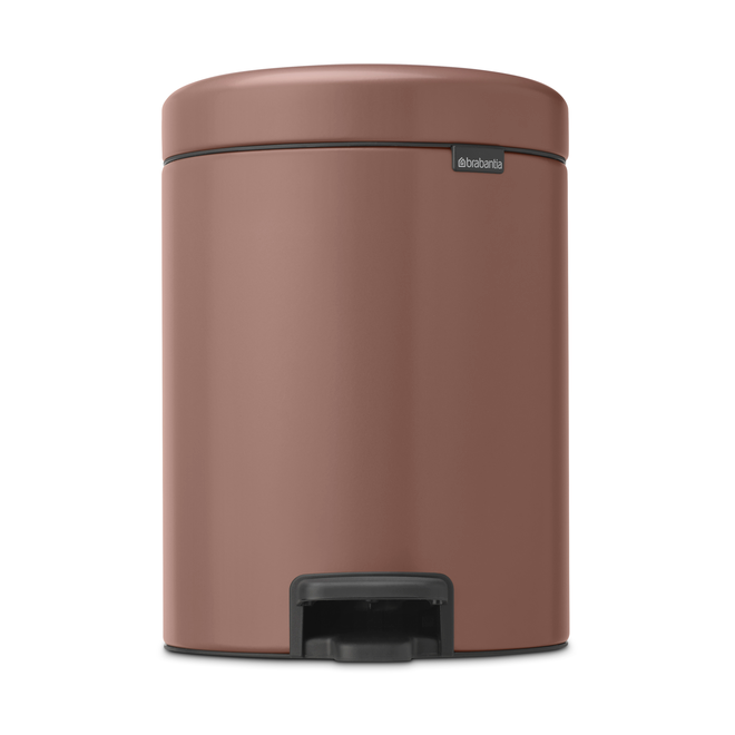 Brabantia New Icon pedalbøtte 5 liter Satin Taupe