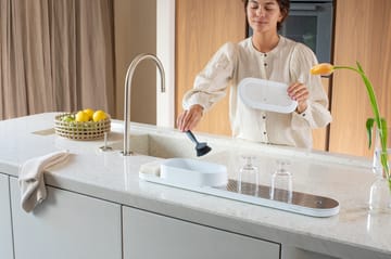 SinkStyle oppvaskorganiserer sett 2 deler - Mineral Fresh White - Brabantia