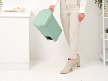 StepUp pedalbøtte 16 l - Jade green - Brabantia