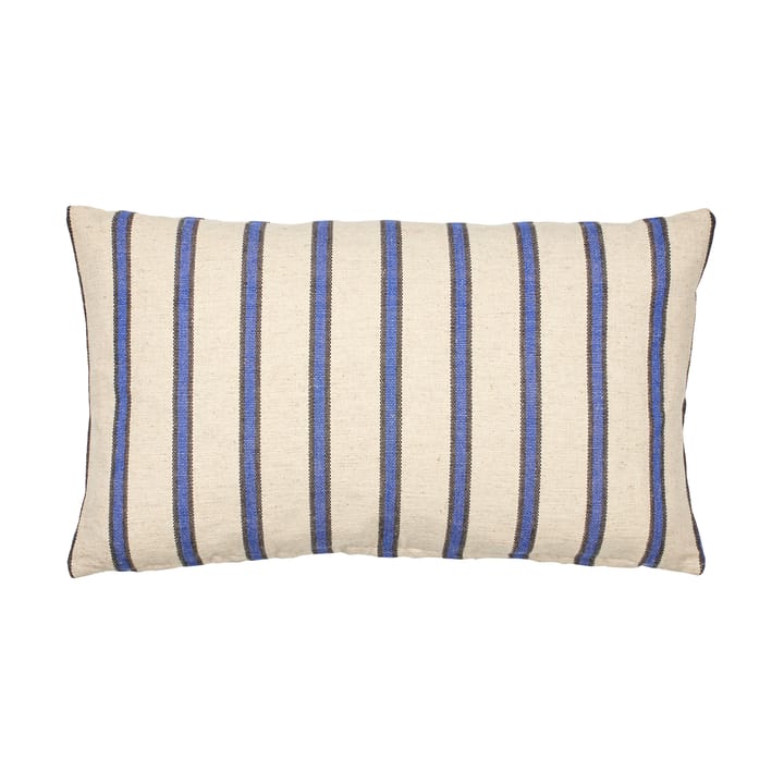 Dagmar putetrekk 30x50 cm - Off white-intense blue - Broste Copenhagen