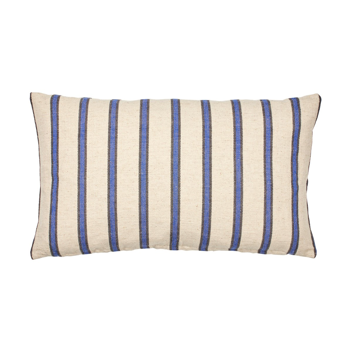 Broste Copenhagen Dagmar putetrekk 30×50 cm Off white-intense blue