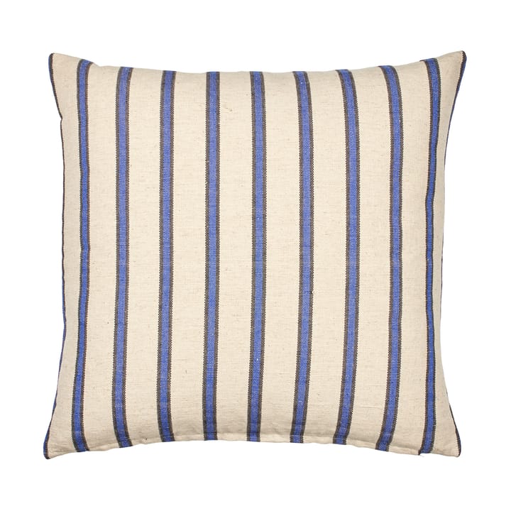 Dagmar putetrekk 50x50 cm - Off white-intense blue - Broste Copenhagen