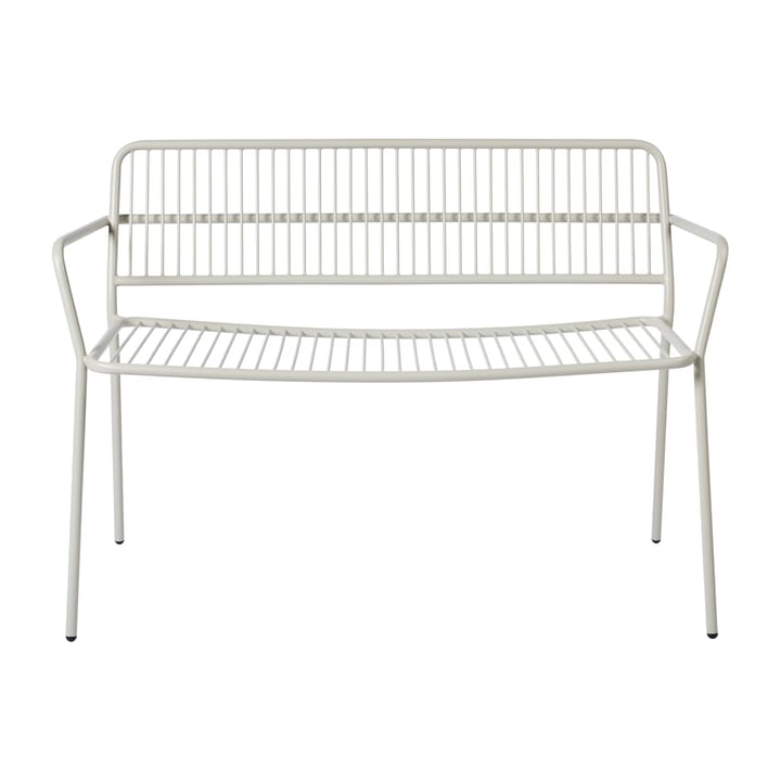 Eden benk med armlene, Beige grey Broste Copenhagen