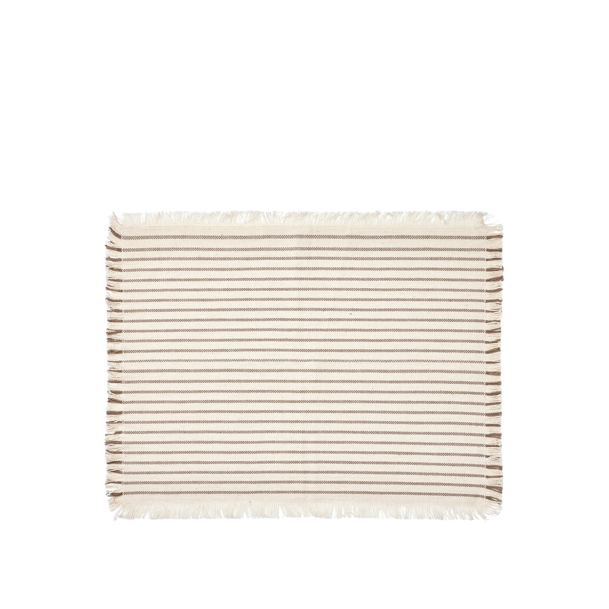 Broste Copenhagen Elouise bordbrikke 41,5×32 cm Benvit-fungi grå