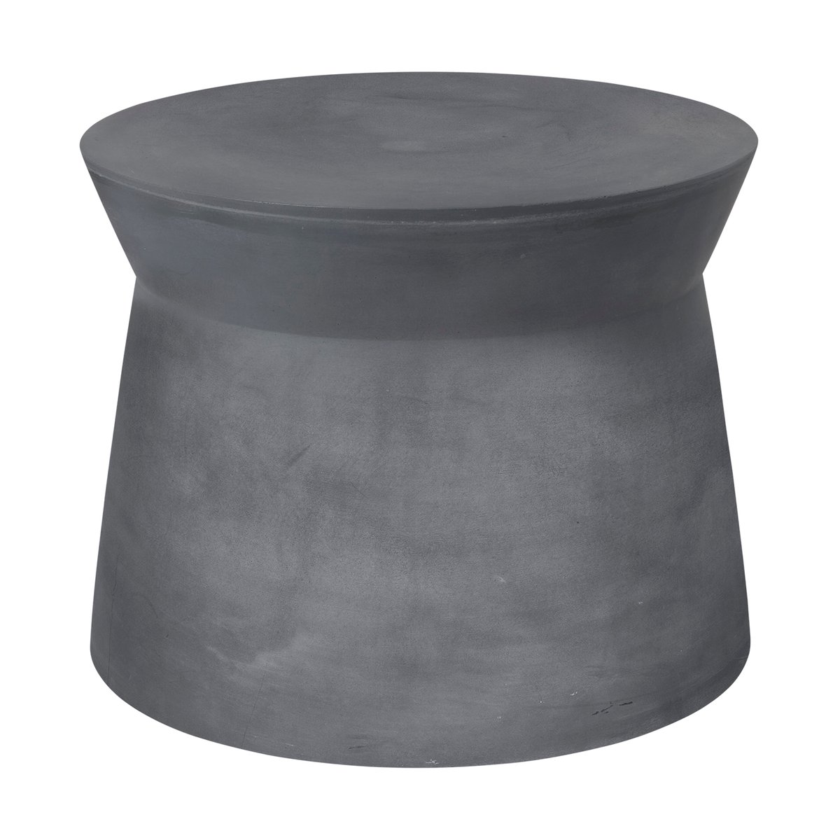 Broste Copenhagen Fiber sidebord Ø50 cm Charcoal