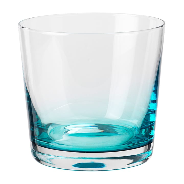 Hue drikkeglass 15 cl, Clear-turquoise Broste Copenhagen