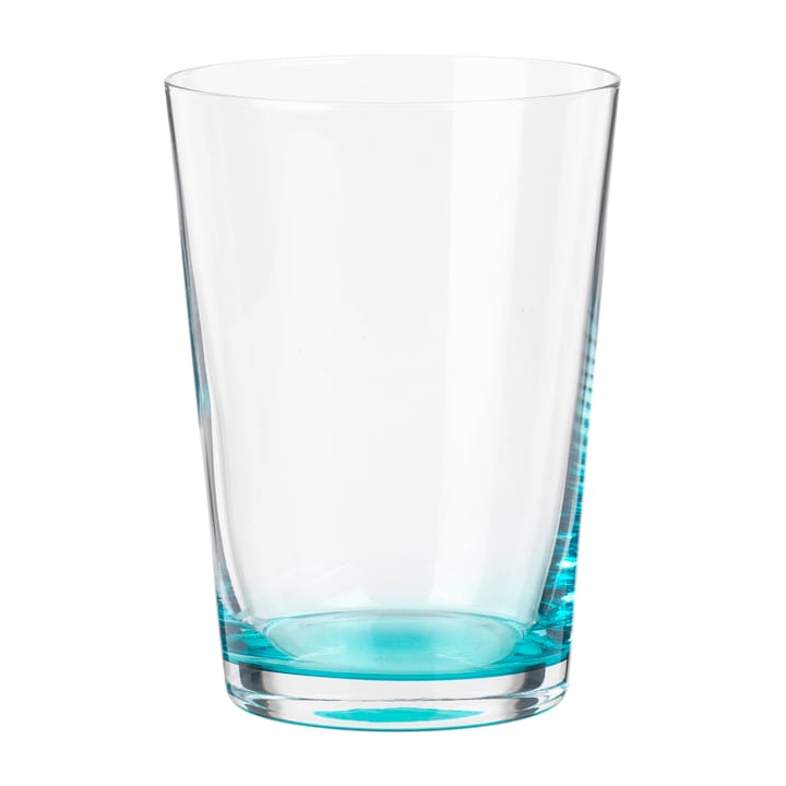 Hue drikkeglass 15 cl, Clear-turquoise Broste Copenhagen