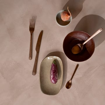 Hune spisegaffel - Copper hammered - Broste Copenhagen