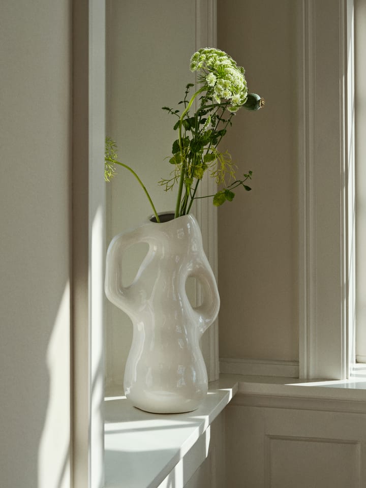 Isolde vase 35 cm, White Broste Copenhagen