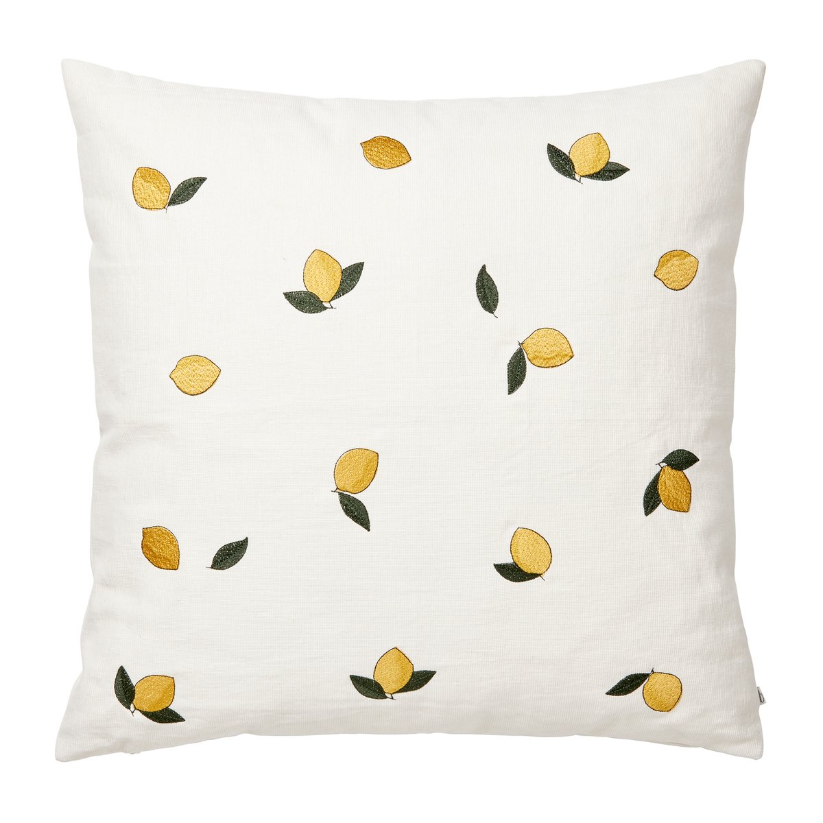 Broste Copenhagen Lemon putetrekk 50 x 50 cm Golden yellow