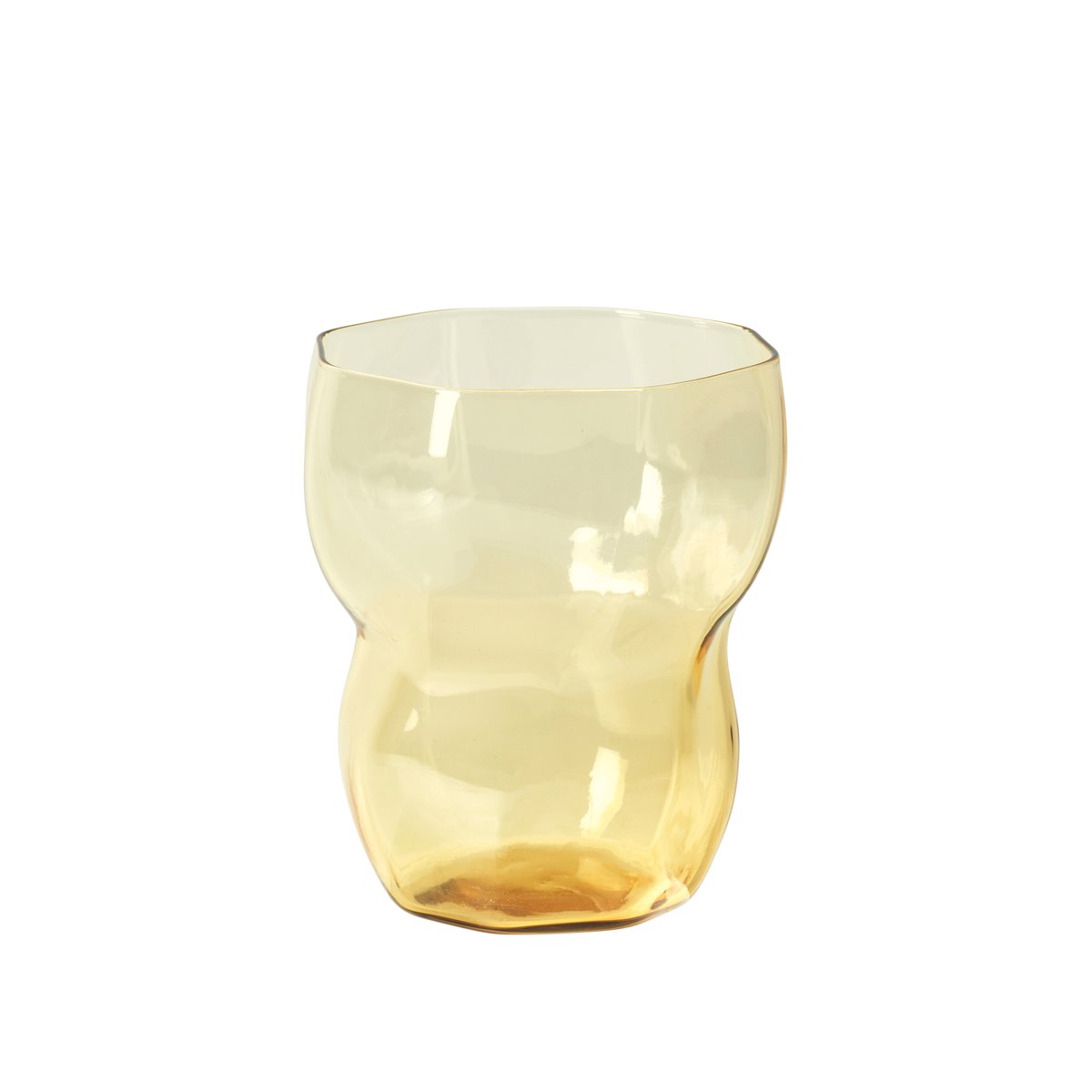 Broste Copenhagen Limfjord tumblerglass 35cl Amber