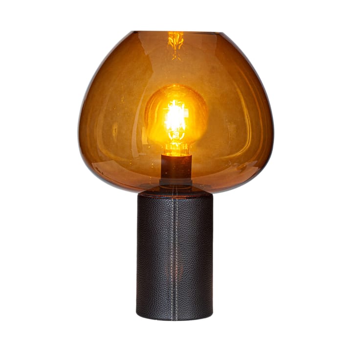 Koselig bordlampe 41,5 cm - Svart konjakk - By Rydéns