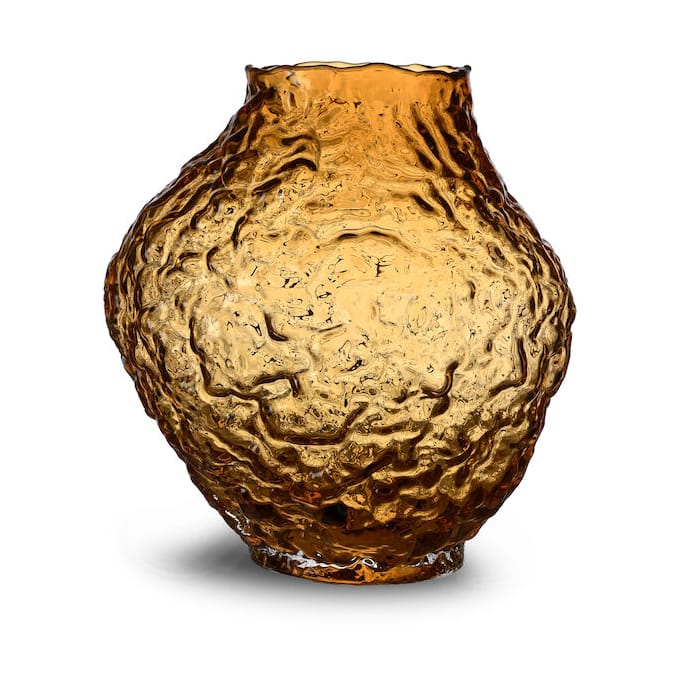 Corallo vase M 26x28x27 cm, Lys amber Byon