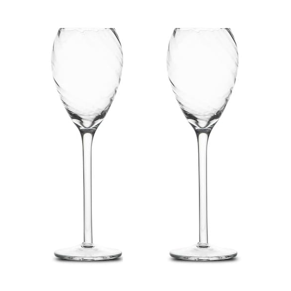 Opacity champagneglass 16 cl 2-pk, Klar Byon