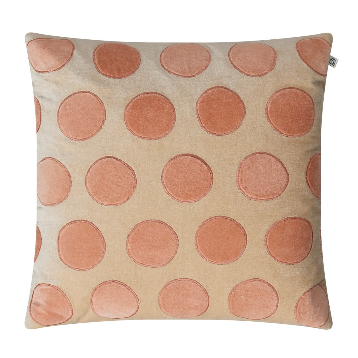 Chhatwal & Jonsson Circle putetrekk 50×50 cm Beige-rose