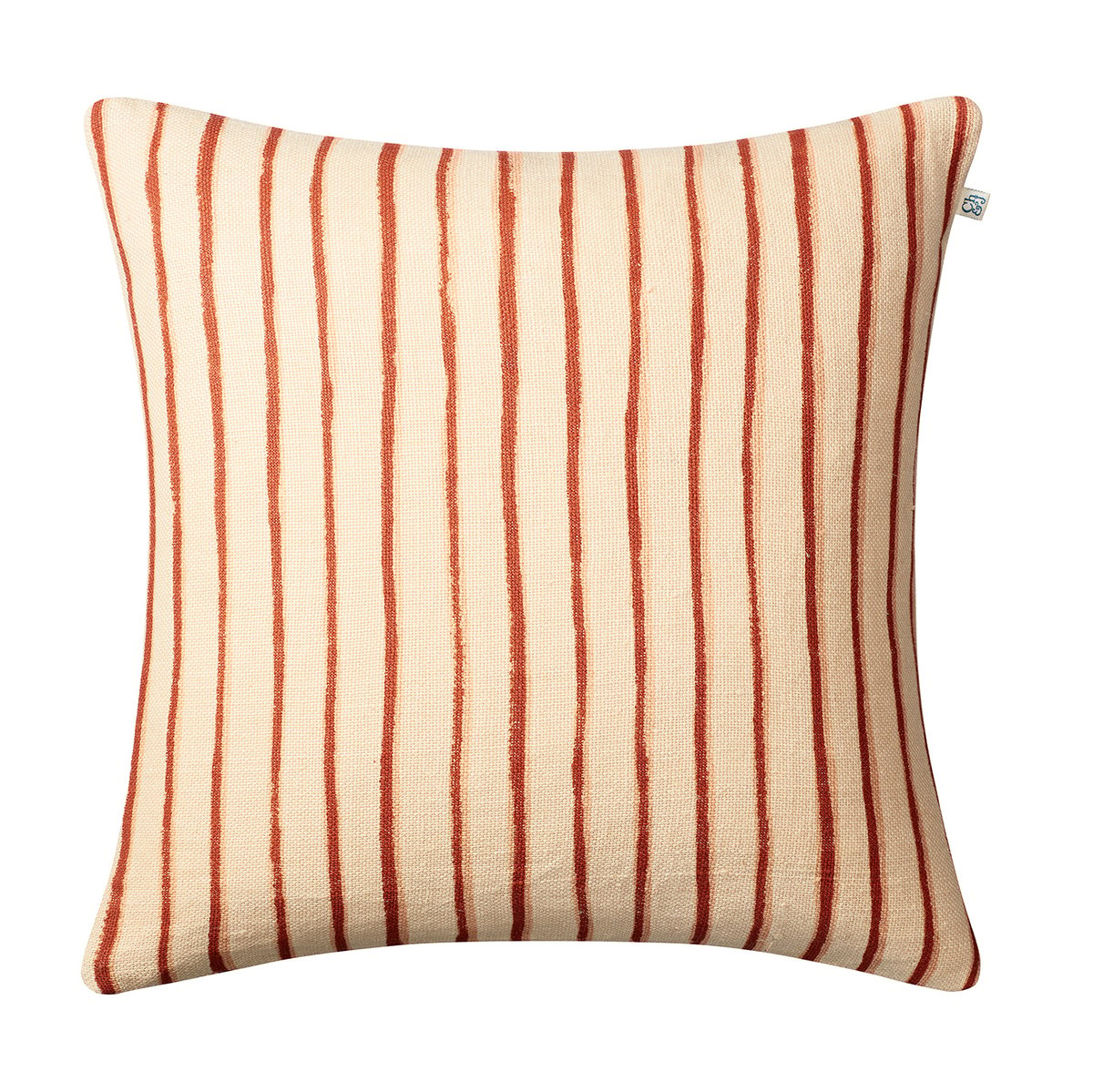 Chhatwal & Jonsson Jaipur Stripe putetrekk 50×50 cm Beige-oransje-rose