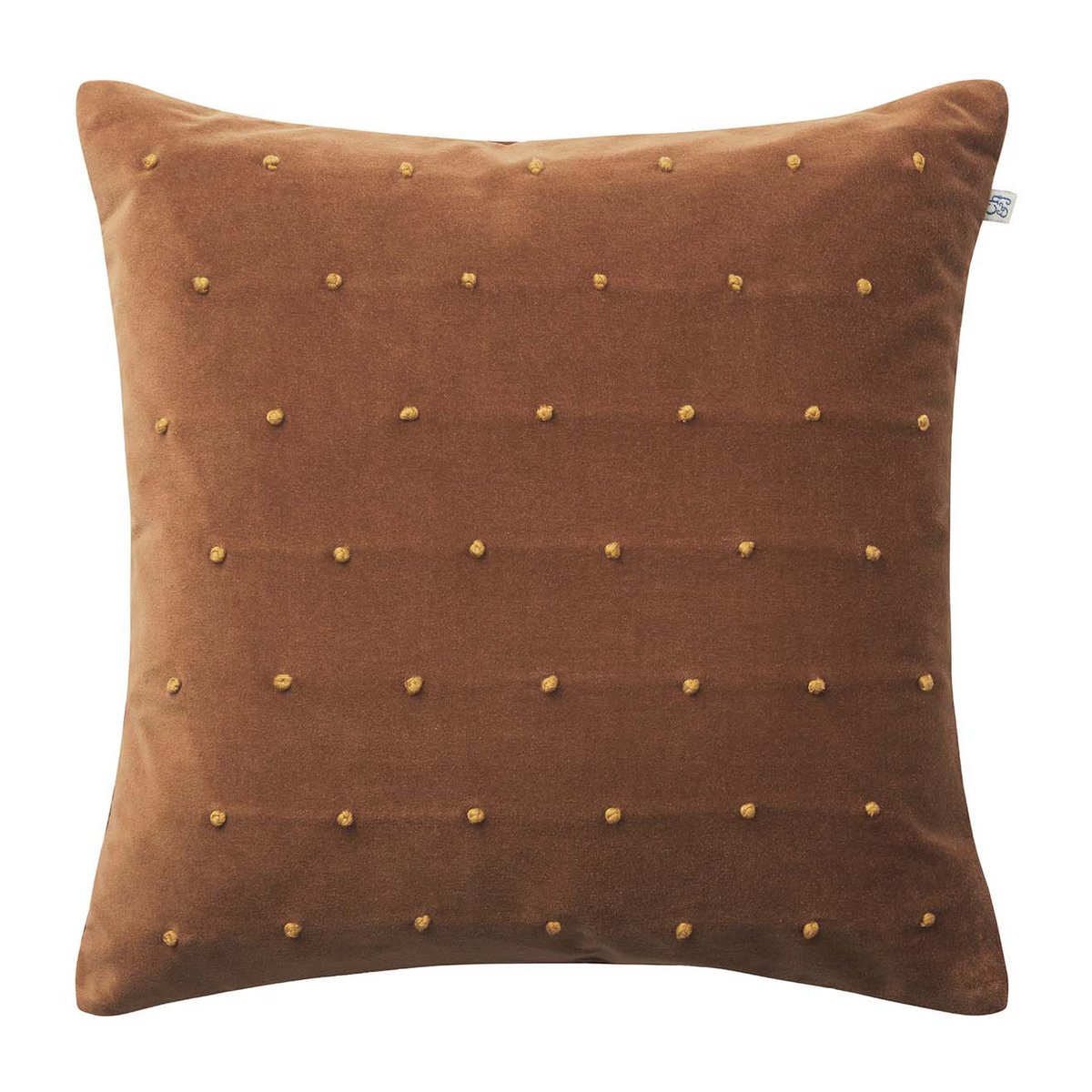 Chhatwal & Jonsson Roma putetrekk 50 x 50 cm Cognac-masala yellow