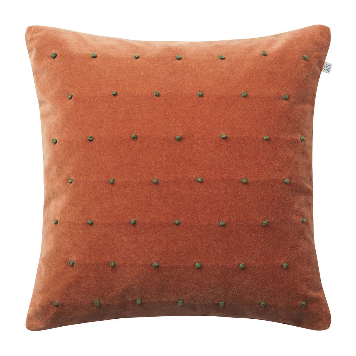 Chhatwal & Jonsson Roma putetrekk 50 x 50 cm Terracotta-forest green