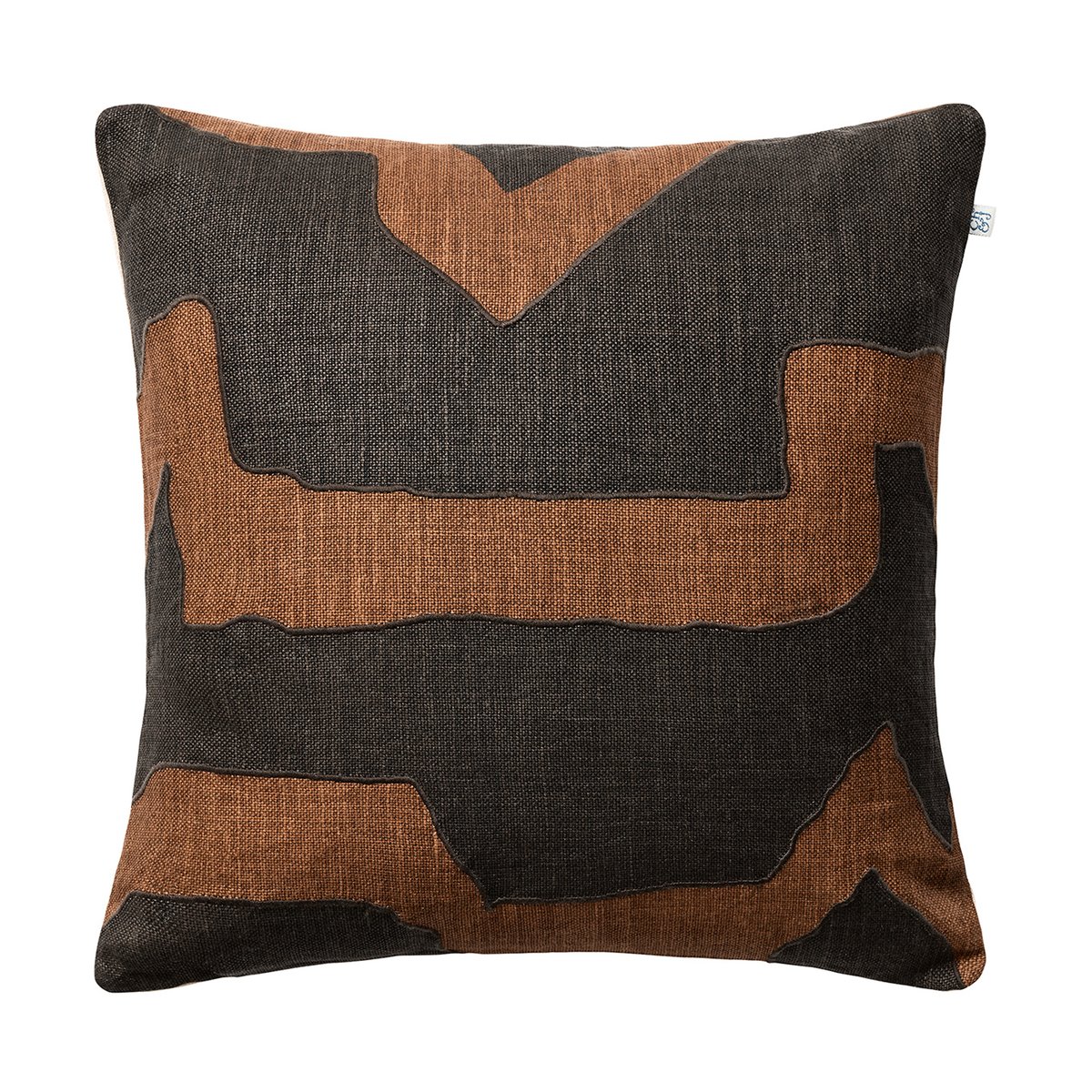 Chhatwal & Jonsson Sikkim putetrekk 50 x 50 cm Taupe-Dark Brown