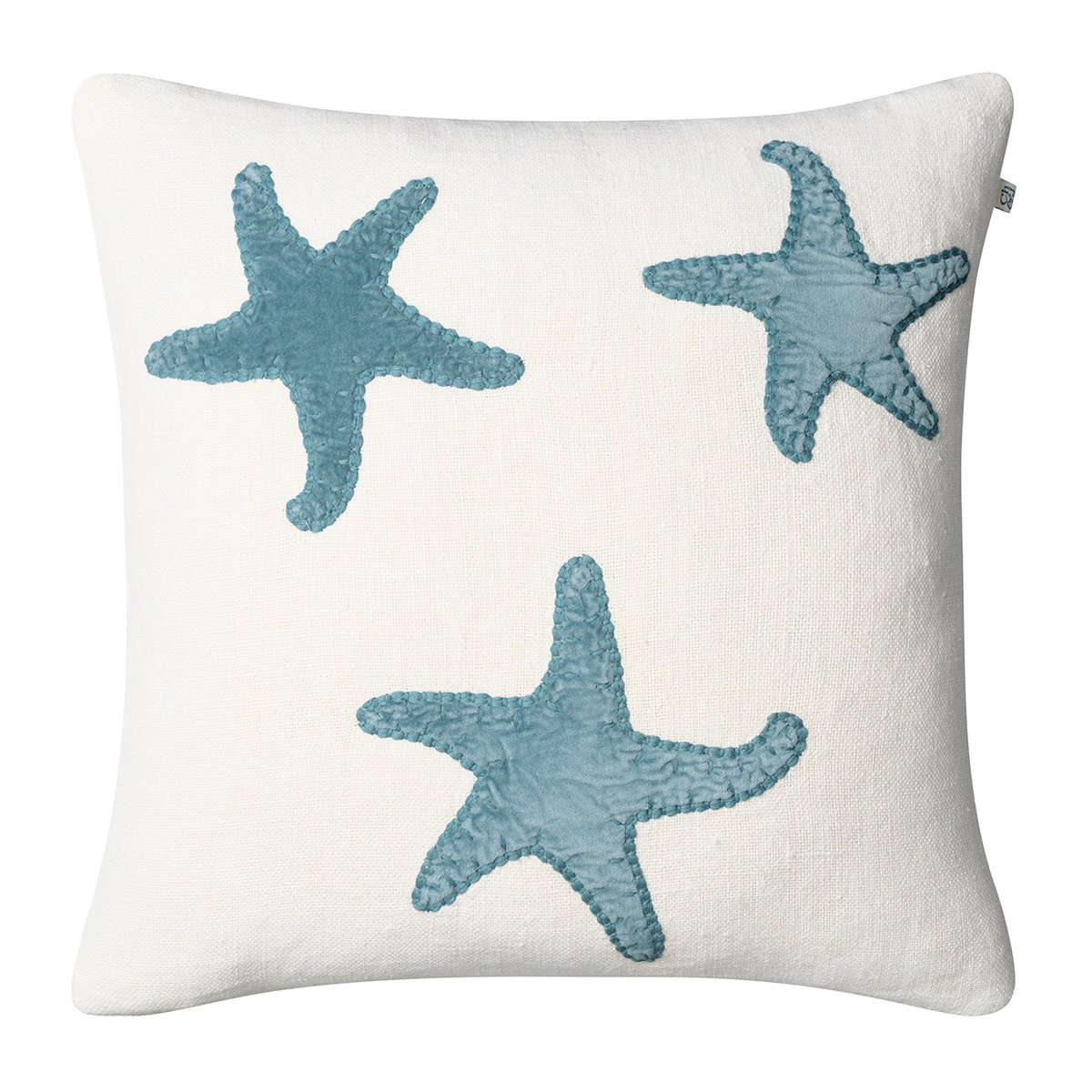 Chhatwal & Jonsson Star Fish putevar 50 x 50 cm Off white-heaven blue