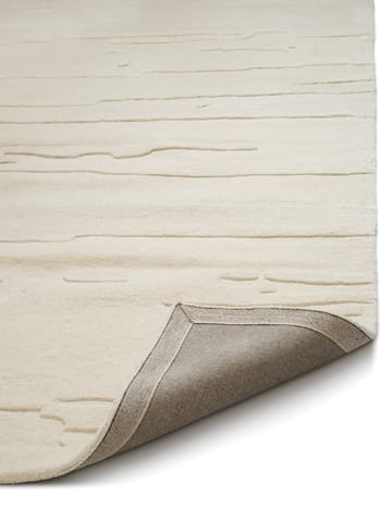 Carved ullteppe 170 x 230 cm - Elfenben - Classic Collection