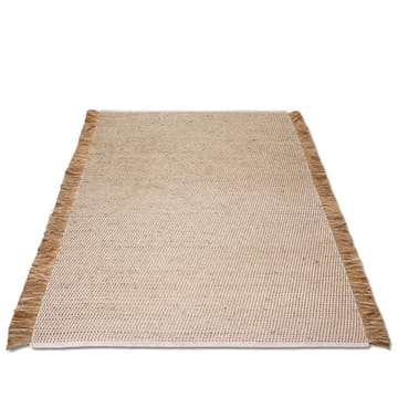 Goa gulvteppe 200x300 cm - Hvit-Jute - Classic Collection